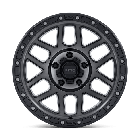 KMC KM544 MESA 20x9 Satin Black W/ Gray Tint 6x135 18mm
