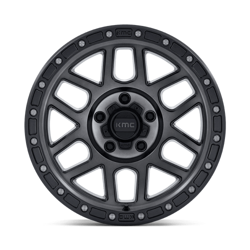 KMC KM544 MESA 20x9 Satin Black W/ Gray Tint 6x135 18mm