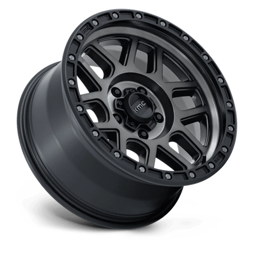 KMC KM544 MESA 20x9 Satin Black W/ Gray Tint 6x135 18mm