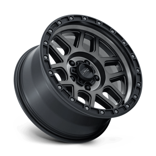 KMC KM544 MESA 20x9 Satin Black W/ Gray Tint 6x135 18mm