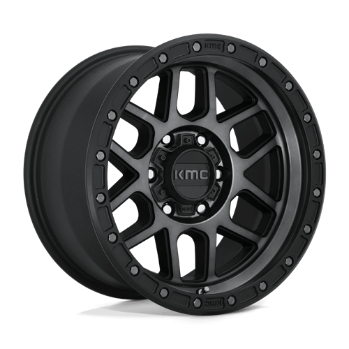 KMC KM544 MESA 20x9 Satin Black W/ Gray Tint 6x135 18mm