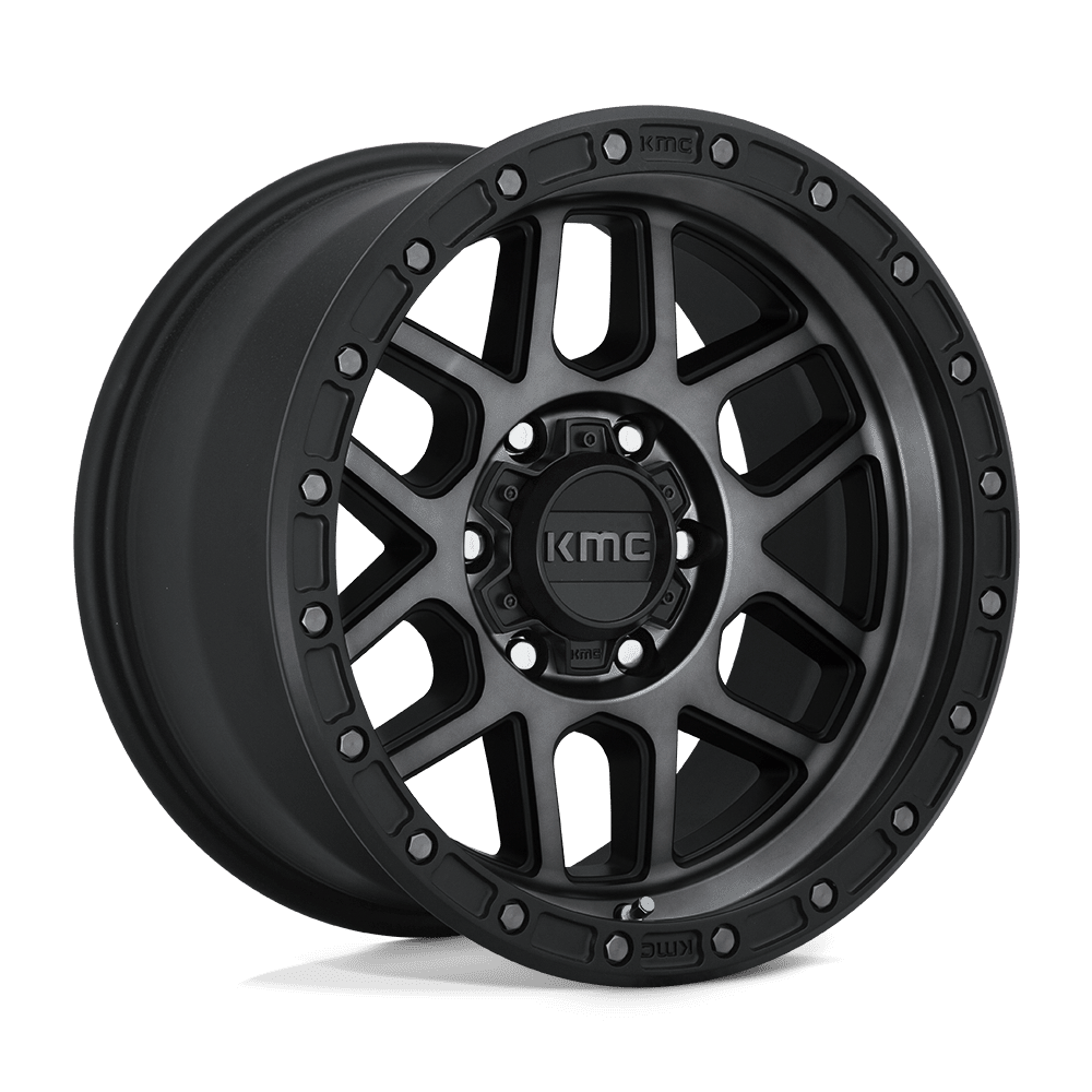 KMC KM544 MESA 20x9 Satin Black W/ Gray Tint 6x135 18mm