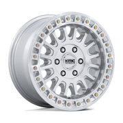 KMC KM552 IMS 17x8 Gloss Silver W/ Machined Face 6x135 32mm