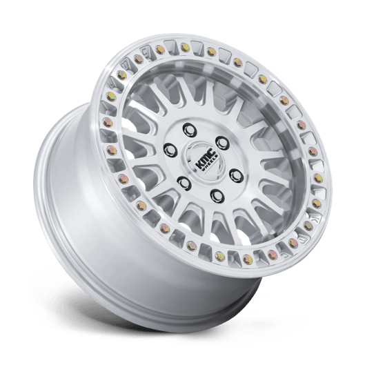 KMC KM552 IMS 17x8 Gloss Silver W/ Machined Face 6x135 32mm