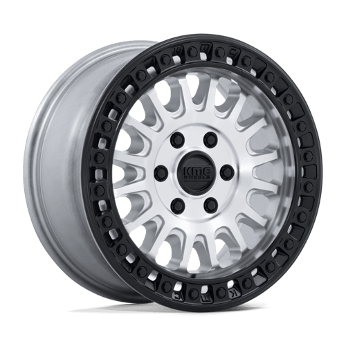 KMC KM552 IMS 17x8 Machined W/ Matte Black Lip 6x135 32mm