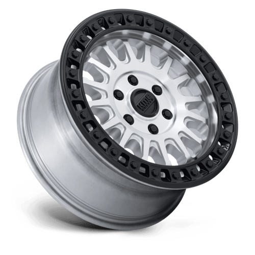 KMC KM552 IMS 17x8 Machined W/ Matte Black Lip 6x135 32mm