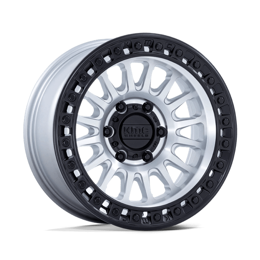 KMC KM552 IMS 17x8.5 Machined W/ Matte Black Lip 6x135 25mm