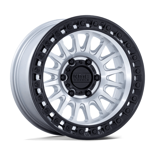 KMC KM552 IMS 18x9 Machined W/ Matte Black Lip 6x135 0mm