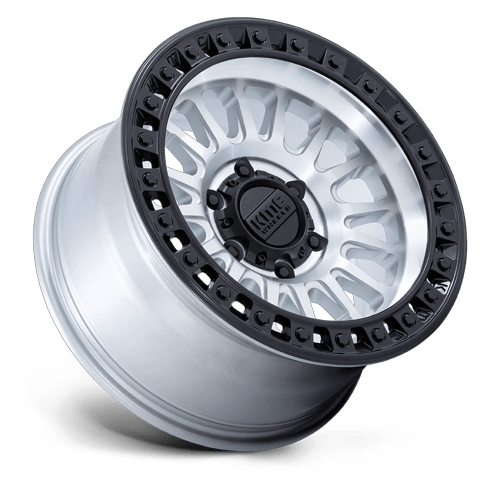 KMC KM552 IMS 18x9 Machined W/ Matte Black Lip 6x135 0mm