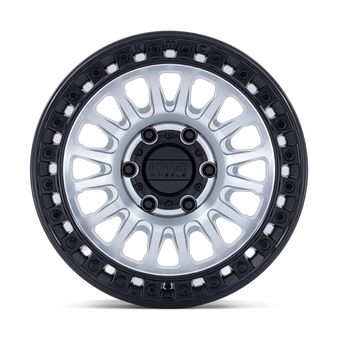 KMC KM552 IMS 17x8.5 Machined W/ Matte Black Lip 6x135 25mm