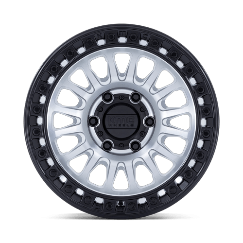KMC KM552 IMS 17x8.5 Machined W/ Matte Black Lip 6x135 25mm