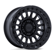 KMC KM552 IMS 17x8.5 Matte Black W/ Gloss Black Lip 6x135 -10mm
