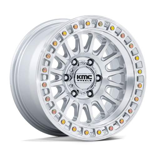 KMC KM552 IMS 18x9 Gloss Silver W/ Machined Face 6x135 30mm