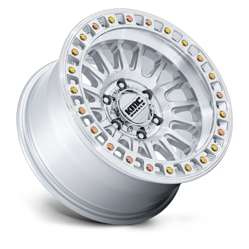 KMC KM552 IMS 18x9 Gloss Silver W/ Machined Face 6x135 30mm