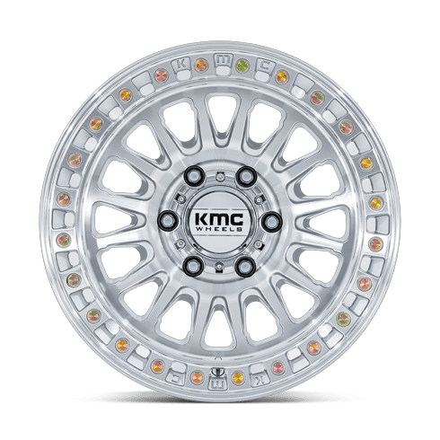 KMC KM552 IMS 20x9 Gloss Silver W/ Machined Face 6x135 18mm