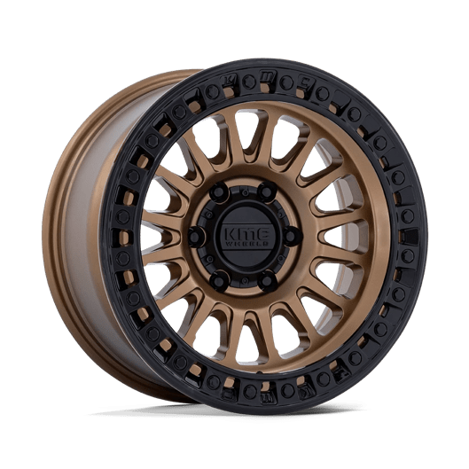 KMC KM552 IMS 20x9 Matte Bronze W Gloss Black Lip 6x135 18mm