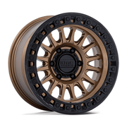 KMC KM552 IMS 18x9 Matte Bronze W Gloss Black Lip 6x135 0mm