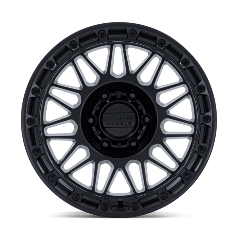 KMC KM555 ATTACK 17x8.5 Matte Black 6x135 0mm