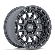 KMC KM556 CRUX 17x8.5 Gloss Gunmetal 6x135 0mm