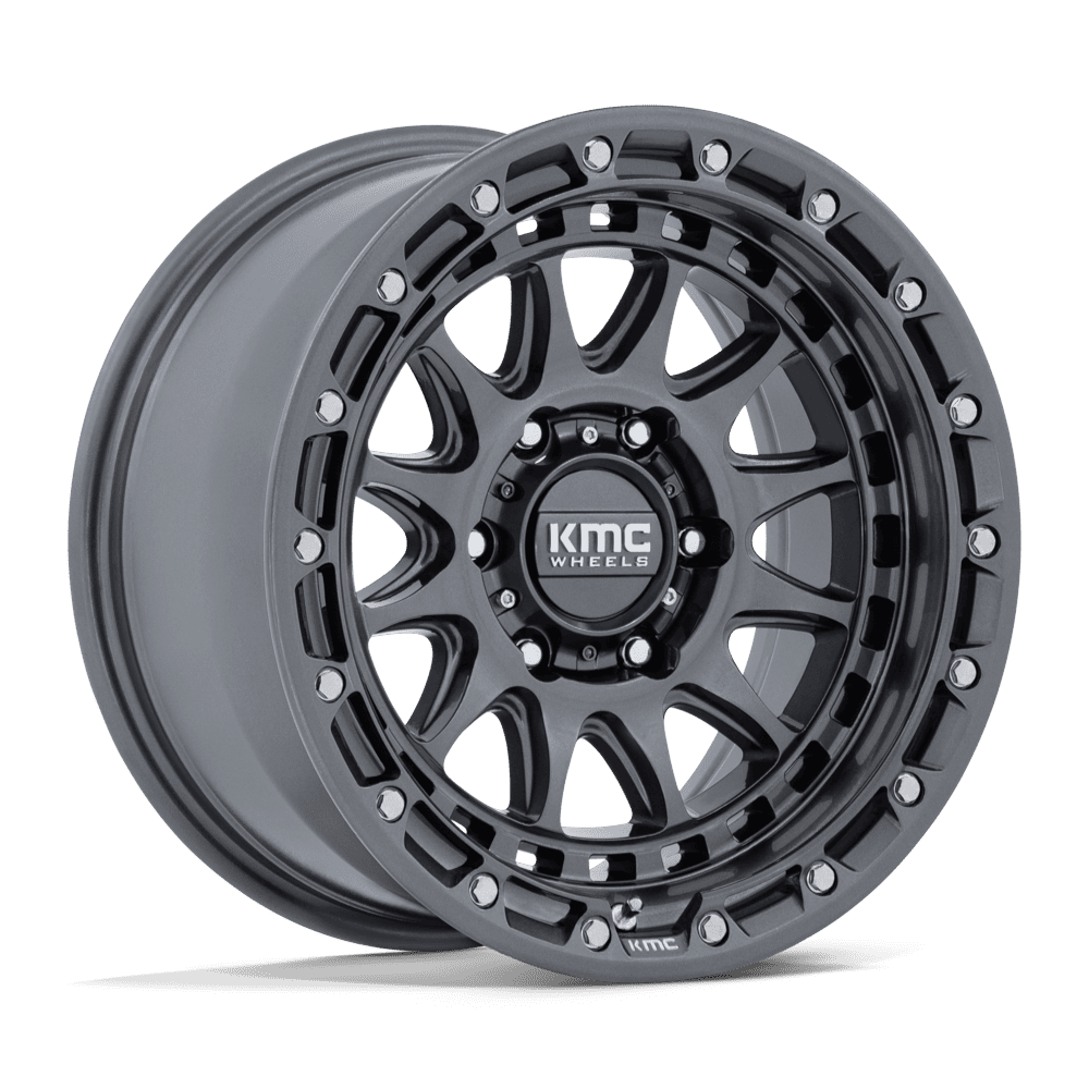 KMC KM556 CRUX 17x8.5 Gloss Gunmetal 6x135 25mm