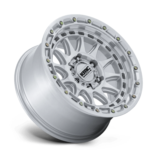 KMC KM556 CRUX 17x8.5 Gloss Silver W/ Machined Face 6x135 0mm