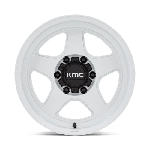 KMC KM728 LOBO 17x8.5 Gloss White 6x135 -10mm
