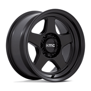 KMC KM728 LOBO 17x8.5 Matte Black 6x135 -10mm
