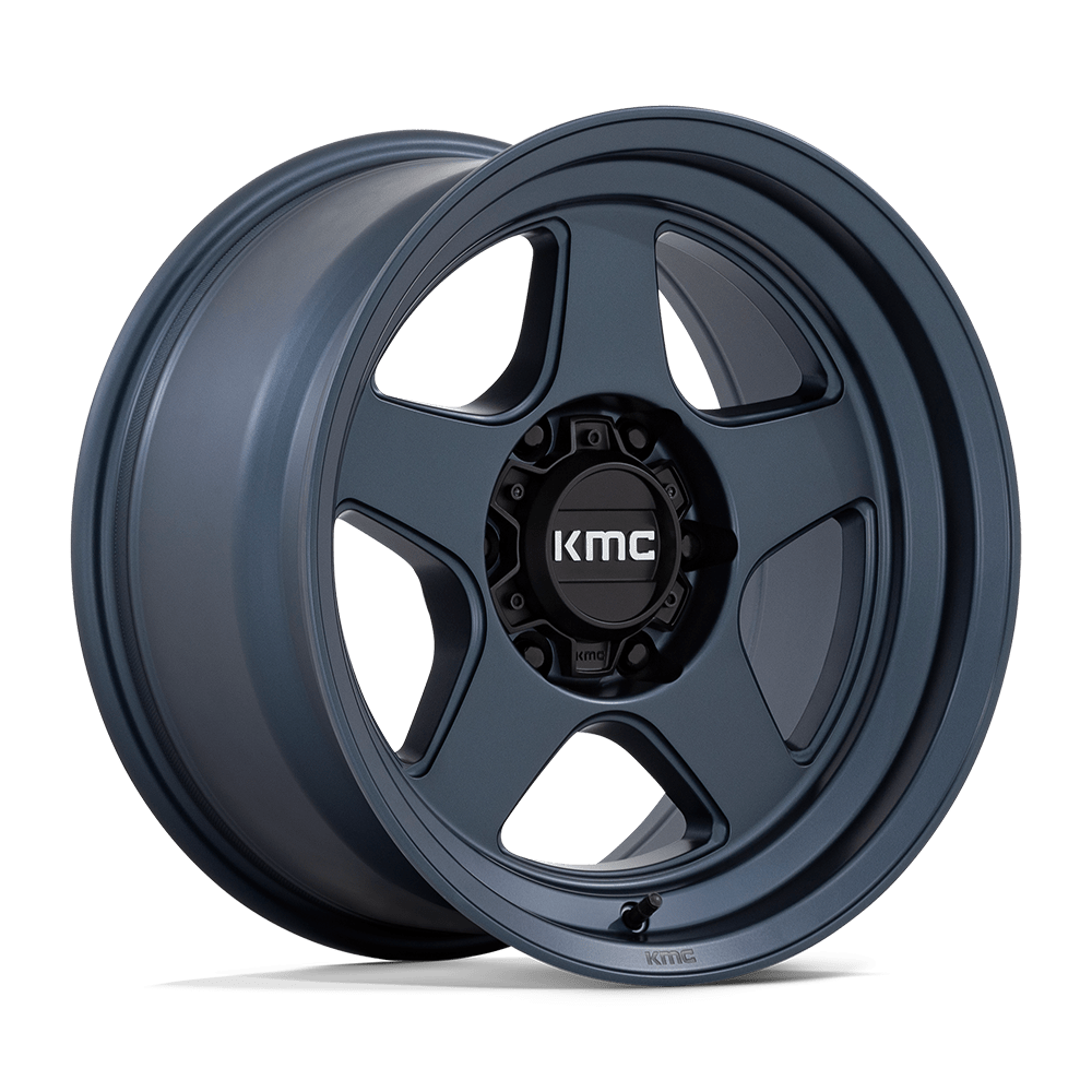 KMC KM728 LOBO 17x8.5 Metallic Blue 6x135 -10mm