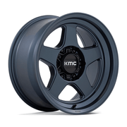 KMC KM728 LOBO 17x8.5 Metallic Blue 6x135 -10mm