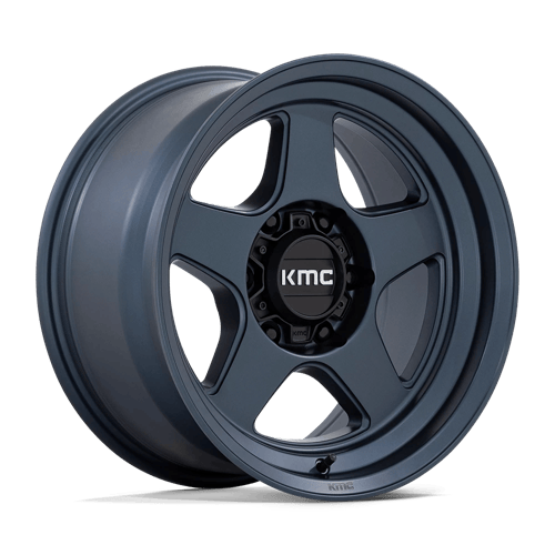 KMC KM728 LOBO 17x8.5 Metallic Blue 6x135 -10mm