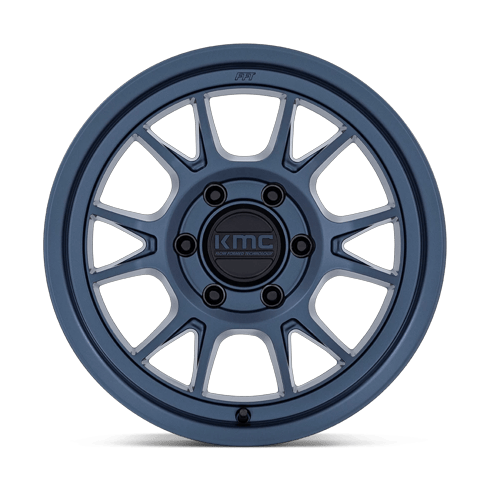 KMC KM729 RANGE 17x8.5 Metallic Blue 6x135 -10mm