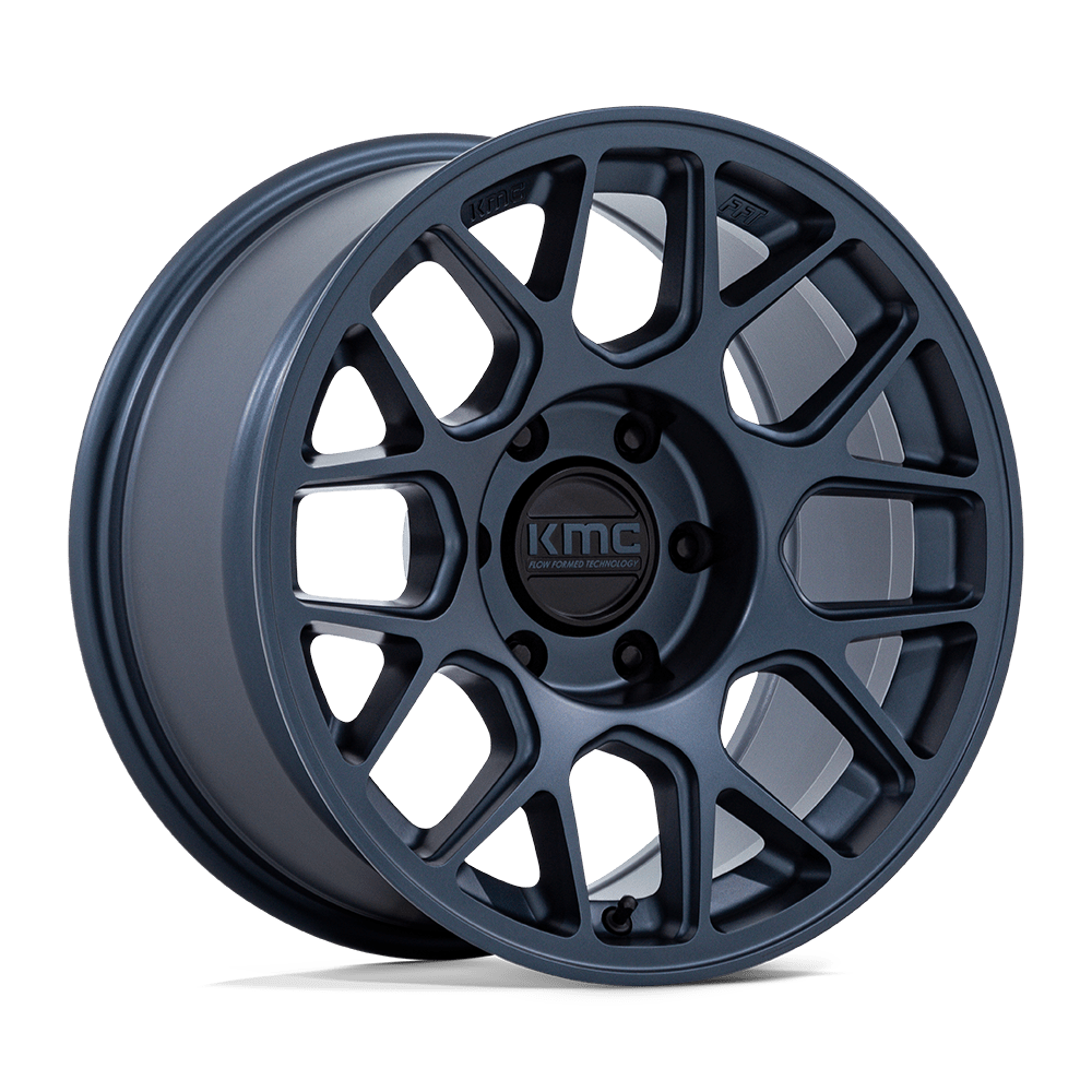 KMC KM730 HATCHET 17x8.5 Metallic Blue 6x135 25mm