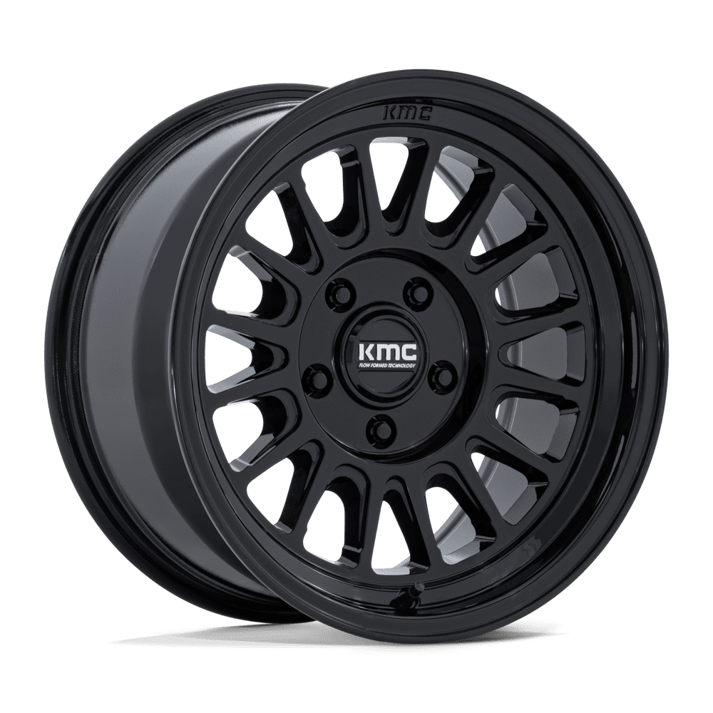KMC KM733 IMPACT FFT 17x8.5 Gloss Black 6x135 0mm