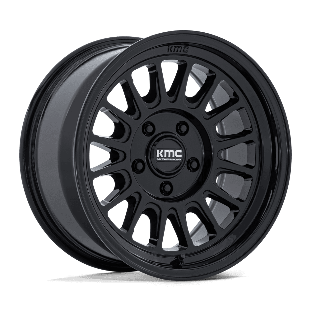 KMC KM733 IMPACT FFT 18x9 Gloss Black 6x135 18mm