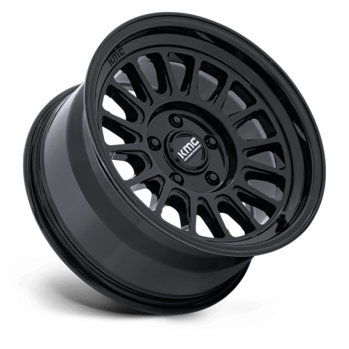 KMC KM733 IMPACT FFT 18x9 Gloss Black 6x135 18mm