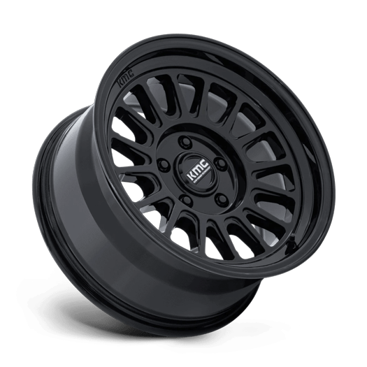 KMC KM733 IMPACT FFT 17x8.5 Gloss Black 6x135 25mm