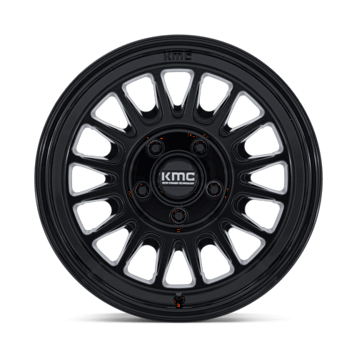 KMC KM733 IMPACT FFT 18x9 Gloss Black 6x135 18mm