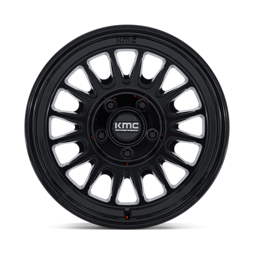 KMC KM733 IMPACT FFT 17x8.5 Gloss Black 6x135 25mm