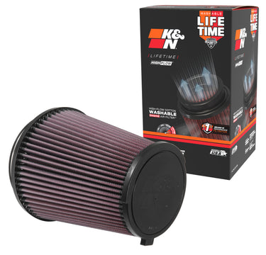 K&N 16-17 Ford Mustang Shelby V8-5.2L F/l Replacement Drop In Air Filter