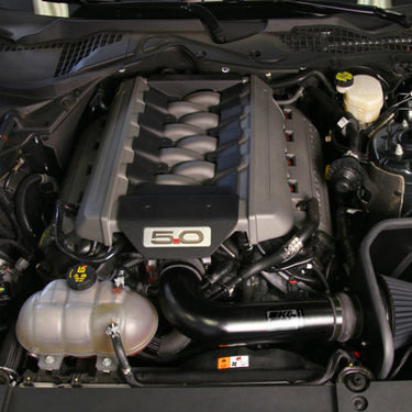 K&N 2015 Ford Mustang GT 5.0L V8 Black Performance Intake Kit