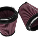 K&N 2024 Ford Mustang / GT 5.0L V8 Drop-In Replacement Air Filter (Pair)