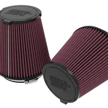 K&N 2024 Ford Mustang / GT 5.0L V8 Drop-In Replacement Air Filter (Pair)