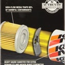 K&N Oil Filter OIL FILTER; AUTOMOTIVE