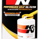 K&N Oil Filter OIL FILTER; AUTOMOTIVE