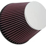 K&N Round Tapered Universal Air Filter 6in Flange ID x 7.5in Base OD x 4.5in Top OD x 6in H