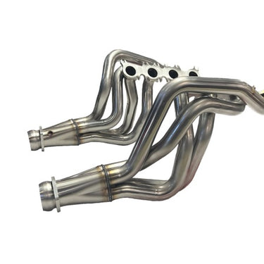 Kooks 15-24 Ford Mustang GT/Dark Horse V8 5.0L 1-7/8in SS Headers w/ GREEN Catted Connection Pipe