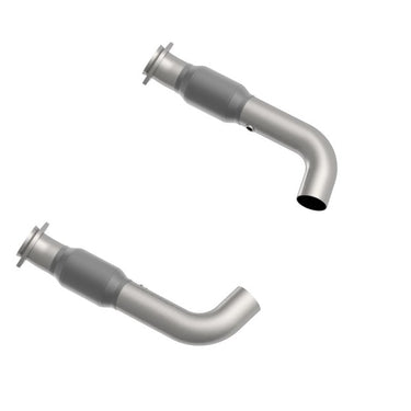 Kooks 2015 Ford Mustang GT 3in GREEN Cat Dual Conn. Pipes that go to OEM Out. SS