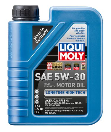 LIQUI MOLY 1L Longtime High Tech Motor Oil SAE 5W30