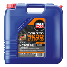 LIQUI MOLY 20L Top Tec 4200 New Generation Motor Oil SAE 5W30