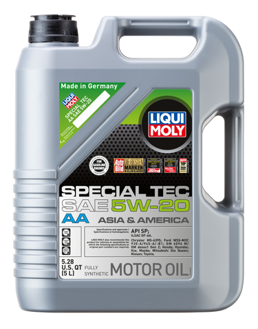 LIQUI MOLY 5L Special Tec AA Motor Oil SAE 5W20